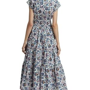 Derek Lam 10 Crosby Fatima Maxi Tiered Floral Feminine dress Size 20 NWT